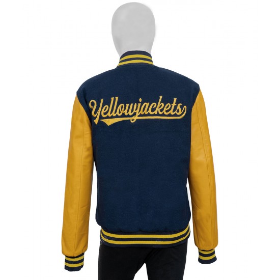 Yellowjackets Ella Purnell Letterman Varsity Bomber Jacket